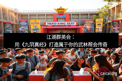 江湖群英会：用《九阴真经》打造属于你的武林帮会传奇